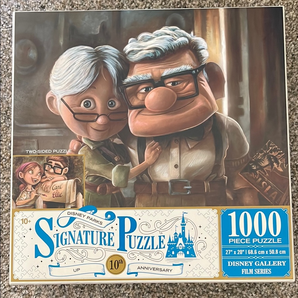 Disney Blue 1000 Piece Puzzle Up